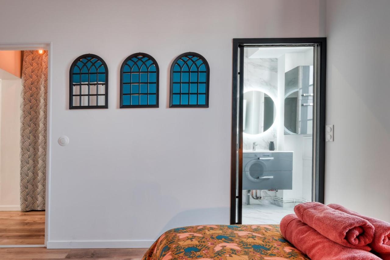 Apartmán Superbe 2 Pieces Avec Jacuzzi Privatif Face Gare Proche Cathedrale Chartres Exteriér fotografie